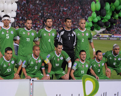 الجزائر شاركت مرتين من قبل بكأس العالم (الألمانية)