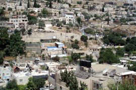 جانب من حي البستان المقرر هدم جزء منه - إسرائيل تقرر هدم عشرات المنازل في القدس