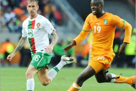 AFP - Portugal's midfielder Raul Meireles (L) challenges Ivory Coast's midfielder Yaya Toure during the Group G first round 2010 World Cup football match Ivory Coast vs. Portugal on