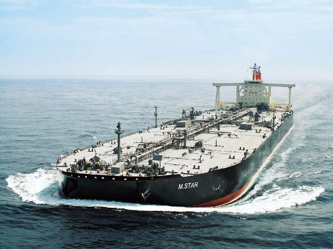 epa02264014 An undated handout photograph released by Mitsui O.S.K. Lines in Tokyo, Japan of the company's tanker M. Star. On 28 July 2010