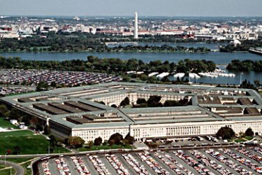 KBS01 - Washington, District of Columbia, UNITED STATES : (FILES) This undated US Department of Defense (DoD) image shows an aerial view of the Pentagon in Washington