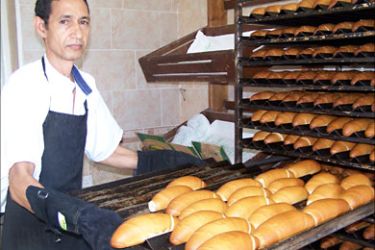 عبدالرحمن محمد موسى ، لاختيار صورة واحدة منها رئيسية في التقرير والتعليق كالتالي : ليبيا رفعت أسعار الخبز بنسبة 100% ( الجزيرة نت).
