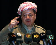 البارزاني قال إن الأكراد لن يتورطوا في صراع طائفي بالعراق (الفرنسية-أرشيف)