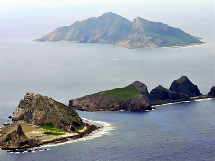 part of the disputed islands in the East China Sea, known as the Senkaku isles in Japan, Diaoyu in China, is seen in the East China Sea in this aerial view photo taken in October, 2010