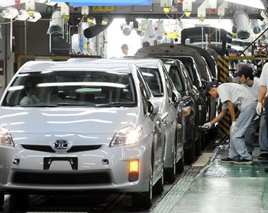 
تويوتا تعتزم إنتاج 3.5 ملايين سيارة محليا و5.5 ملايين بالخارج (الأوروبية)