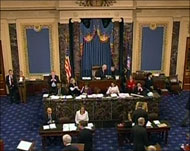 مجلس الشيوخ الأميركي صادق على معاهدة ستارت بأغلبية 71 صوتا (الجزيرة)