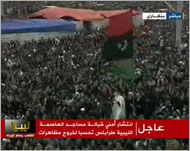 القذافي كان يتخوف من تأتي رياح التغيير من واشنطن لكنها هبت عليه من بنغازي (الجزيرة)