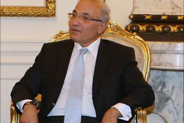 epa02594798 Egyptian Prime Minister Ahmed Shafiq