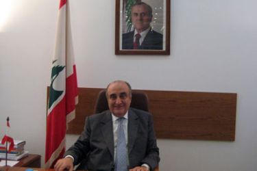 وزير الاقتصاد اللبناني فادي عبود