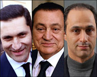  النائب العام قال إن مبارك وعلاء وجمال قد يعتقوا في حال لم يستجيبوا للاستدعاء