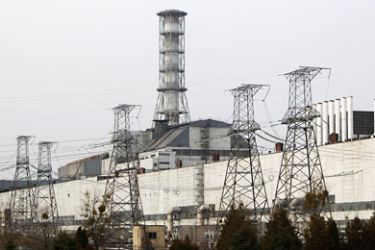 epa02687059 (19/24) General view of the Chernobyl nuclear power plant, Ukraine, 31 March 2011. On 26 April 1986, a nuclear accident occurred at Unit 4 of the Chernobyl Nuclear Power Plant in the former Ukrainian Republic of the Soviet Union.