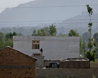المجمع التي اغتالت فيه قوة أميركية خاصة أسامة بن لادن في بلدة إبت آباد (رويترز-أرشيف) 