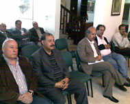 جانب من الحضور في ندوة مقاومة التطبيع  (الجزيرة نت)
