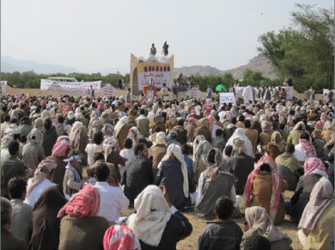 الحوثيون في صعدة في مناسبة دينية