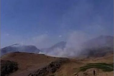 قصف قرى كردية بالمدفعية الأيرانية