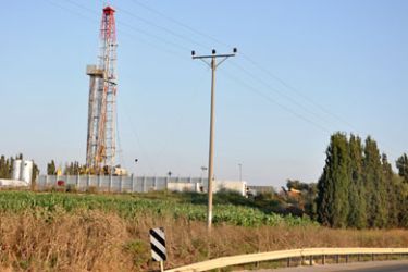 أعمال التنقيب عن النفط داخل إسرائيل شمال باقة الغربية بتخوم الرابع من حزيران