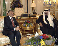 غل والملك عبد الله بحثا الأزمة في سوريا (الأوروبية-أرشيف)
