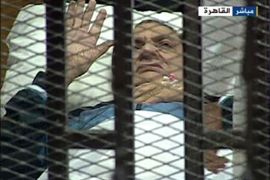 استئناف محاكمة الرئيس السابق حسني مبارك