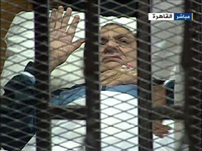 استئناف محاكمة الرئيس السابق حسني مبارك