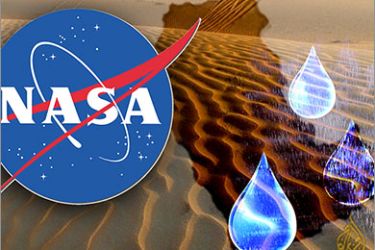 وكالة الفضاء الأمريكية "ناسا" عن نجاح التجربة الأولى في صحراء الخليج, لدراسة تطور المياه الجوفية في الشرق الأوسط.