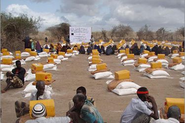 المساعدات العربية تنقذ آلاف الأسر المشردة في جنوبي الصومال