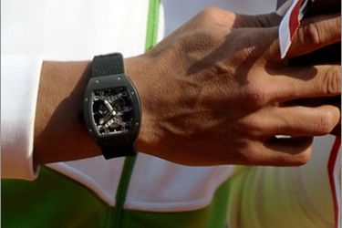 watch of Rafael Nadal of Spain