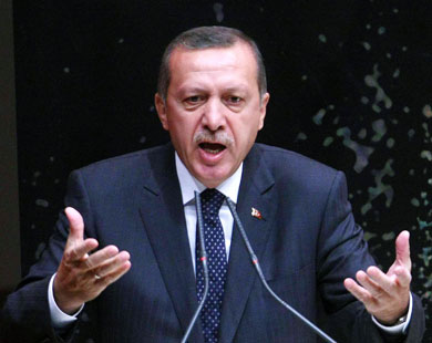  رجب طيب أردوغان يرفض رئاسة قبرص اليونانية للاتحاد الأوروبي (الفرنسية-أرشيف)