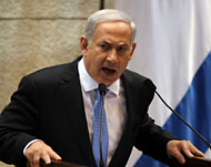 نتنياهو اتهم عباس بالسعي إلى إقامة دولة 