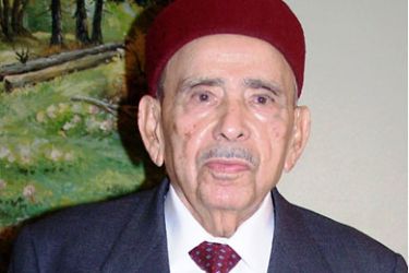 رئيس وزراء ليبيا في العهد الملكي مصطفى بن حليم