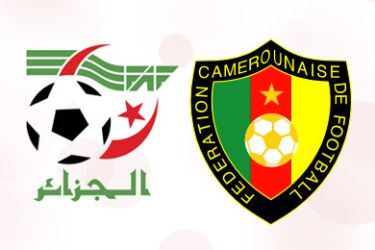الاتحاد الجزائري والكاميروني لكرة القدم.