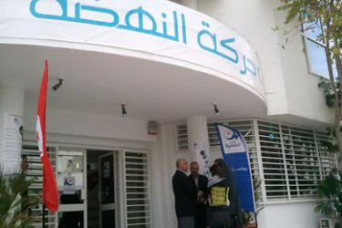 رئاسة الحكومة قد تكون من نصيب حركة النهضة الفائزة بالمرتبة الأولى في انتخابات التأسيسي (الجزيرة نت)