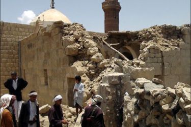 قصف جوي لقرى أرحب شمال صنعاء طال مسجدا