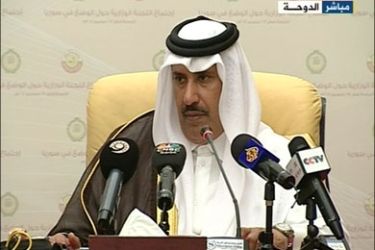 الشيخ حمد بن جاسم - رئيس الوزراء ووزير الخارجية القطري