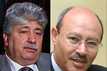 الوزيرين المستقلين في حكومة فياض حسن أبولبدة وأحمد مجدلاني