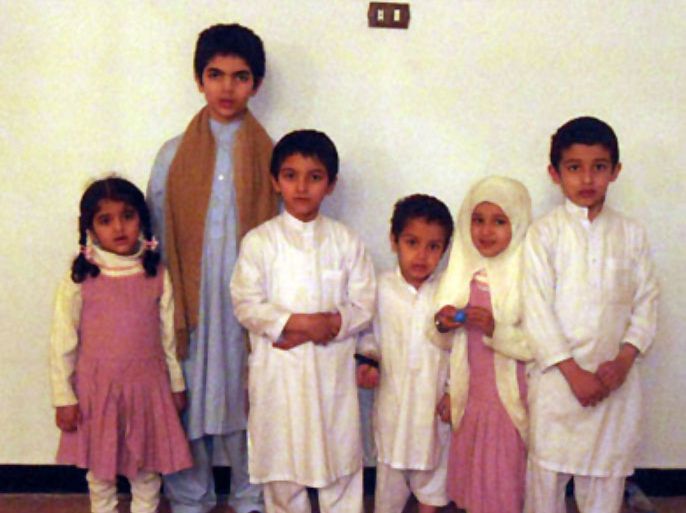 أبناء وأحفاد أسامة بن لادن في باكستان
