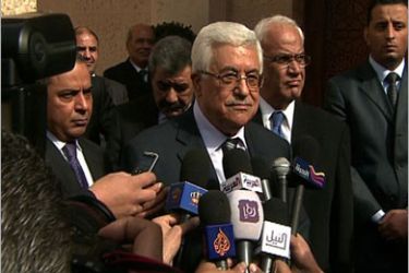 تقرير وتصريحات عن لقاءات عباس في عمان