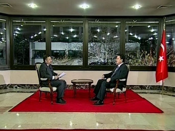 صورة عامة - علي باباجان - نائب رئيس الوزراء التركي للشؤون الاقتصادية - بلاحدود 18/1/2012
