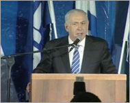 نتنياهو خيّر عباس بين السلام مع إسرائيلوالشراكة مع حركة حماس (الجزيرة)
