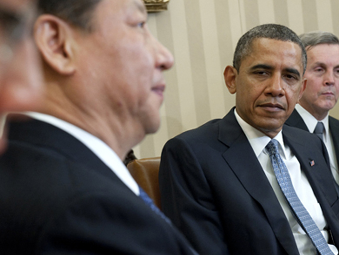 أوباما تعهد بمواصلة إثارة ملف حقوق الإنسان في الصين (الجزيرة)