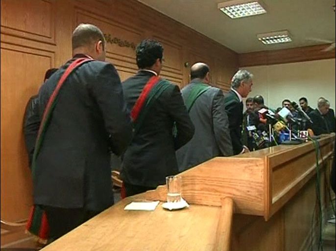 تنحي هيئة المحكمة في قضية التمويـل الأجنبـي في مصر
