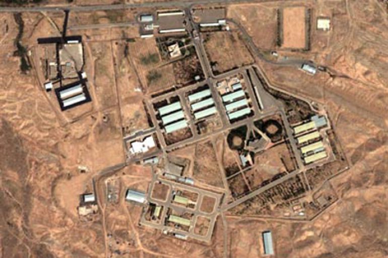 This 13 August 2004 DigitalGlobe satellite image, received courtesy of the Institute for Science and International Security, shows a view of suspect military facilities within Parchin, Iran. UN nuclear inspectors visit today the site in Iran which the United States claims may be involved in covert nuclear weapons activities. However, Iran warned yesterday it would not tolerate "spying