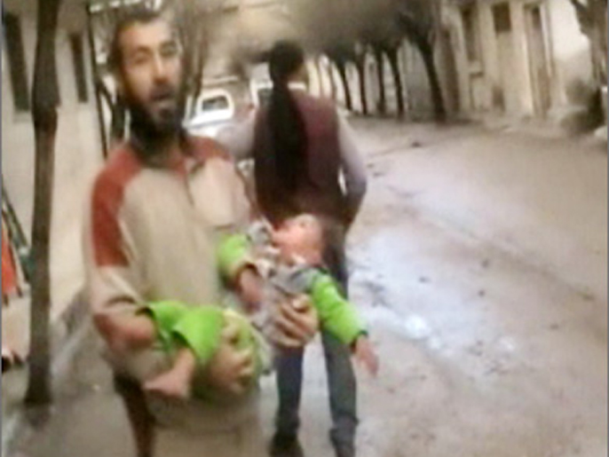 التقرير الأممي أكد أن القوات السورية قتلت أطفالا ونساء عزلا (صور بثها ناشطون على الانترنت)