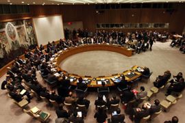 The United Nations Security Council meets at U.N. headquarters in New York January 31, 2012