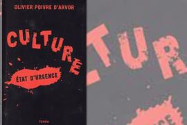 غلاف كتاب الثقافة حالة طوارئ للكاتب الفرنسي أوليفييه بوافر دارفور