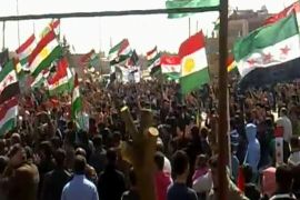 مظاهرات بجمعة الوفاء لانتفاضة الأكراد في سوريا