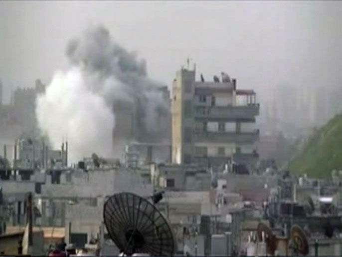 الجيش النظامي السوري يواصل القصف على المدن(الجزيرة)