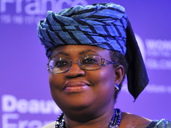 ‪ترشيح وزيرة المالية النيجيرية إيويالا نال دعم أنغولا وجنوب أفريقيا ونيجيريا‬ (الفرنسية)