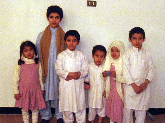 أبناء وأحفاد أسامة بن لادن في باكستان