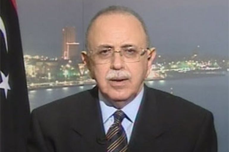 عبد الرحيم الكيب - رئيس الوزراء الليبي - لقاء خاص 9/11/ 2011 (الجزيرة)