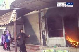 قصف كفرنبل من قبل الجيش السوري